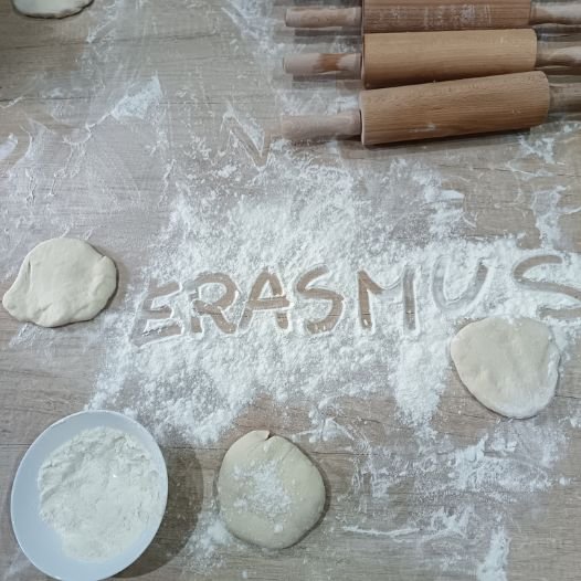 Erasmus pierogi, cooking together