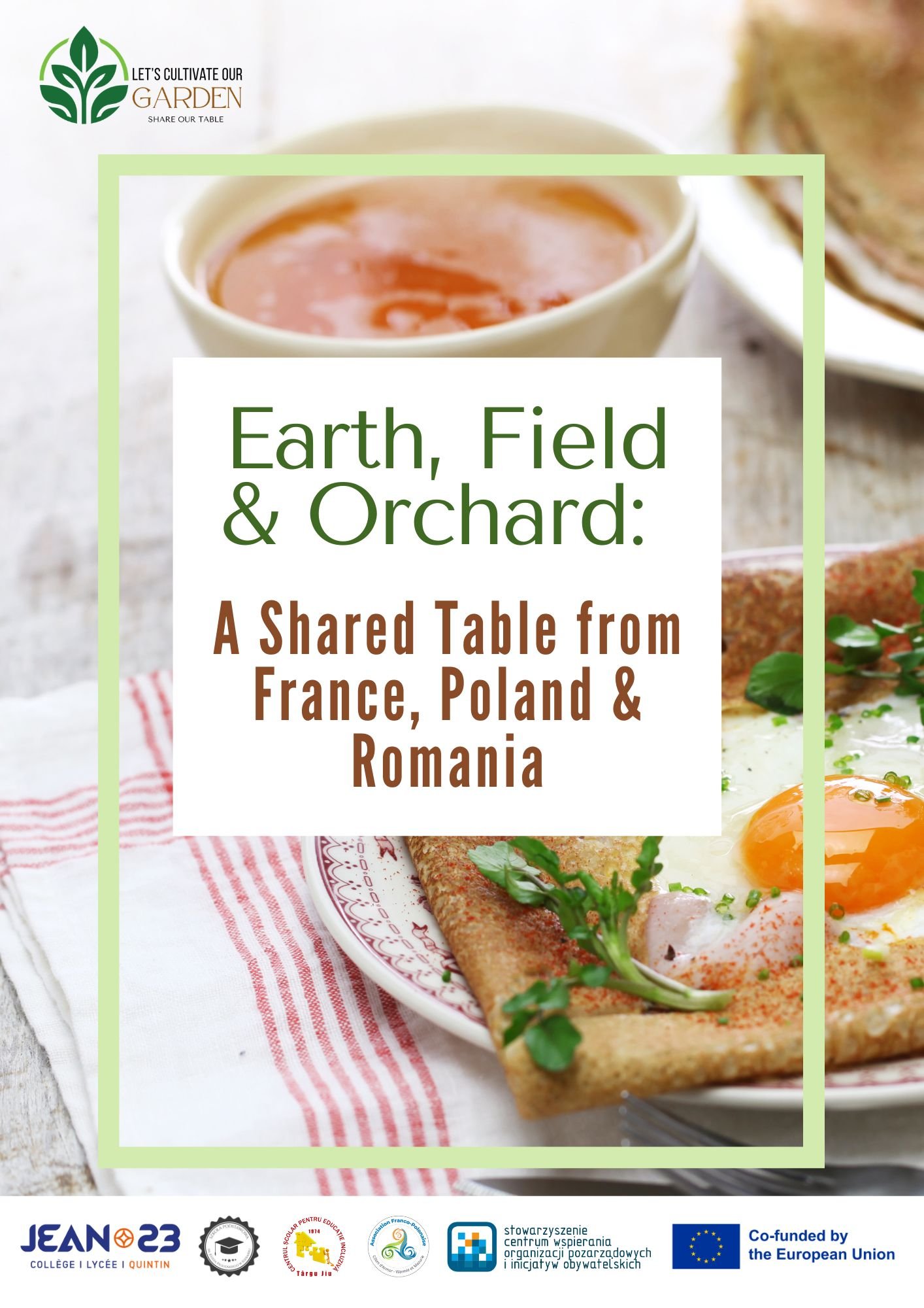 Cookbook A shared Table from France, Poland & Romania